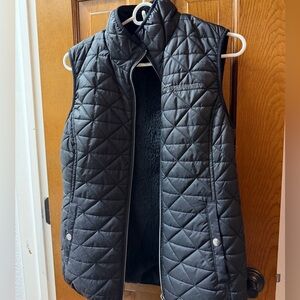 Free Country Black Quilted Vest